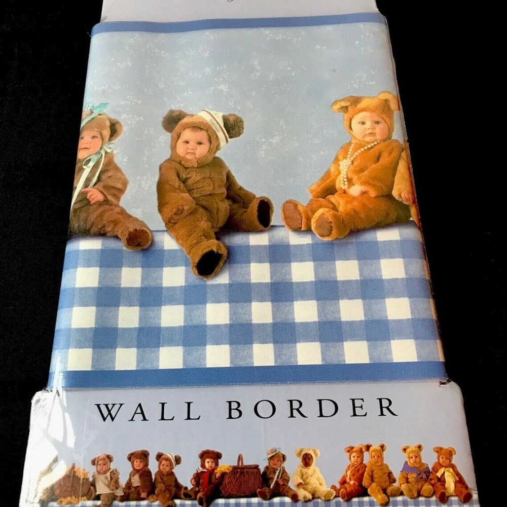 Wallpaper Wall Border Baby Boy Girl Nursery Room